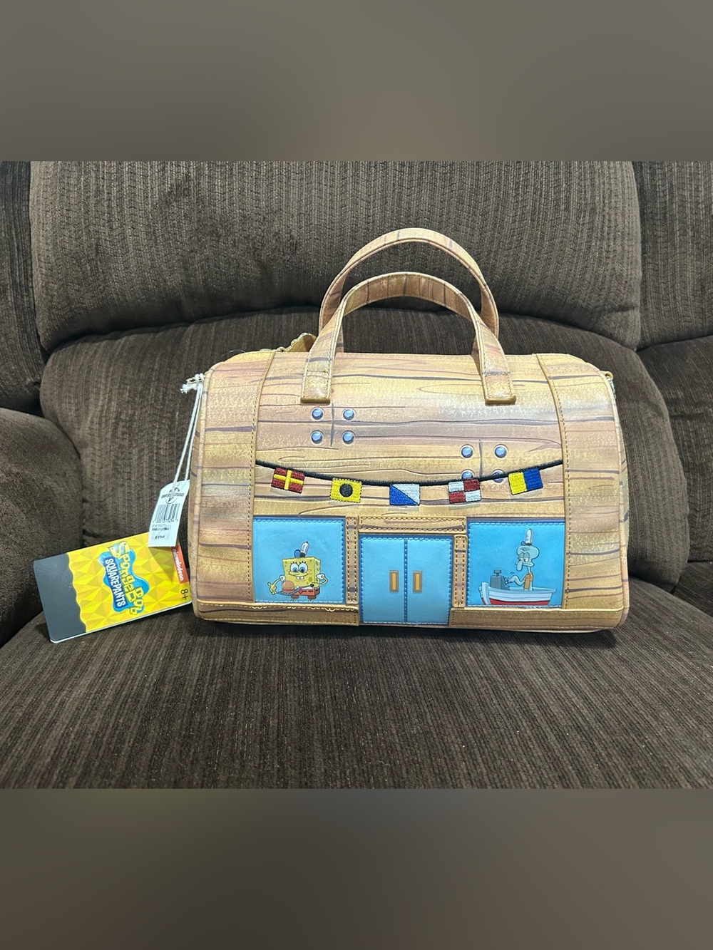Loungefly X Nickelodeon SpongeBob SquarePants Krusty Krab Crossbody/Handle Bag🧽